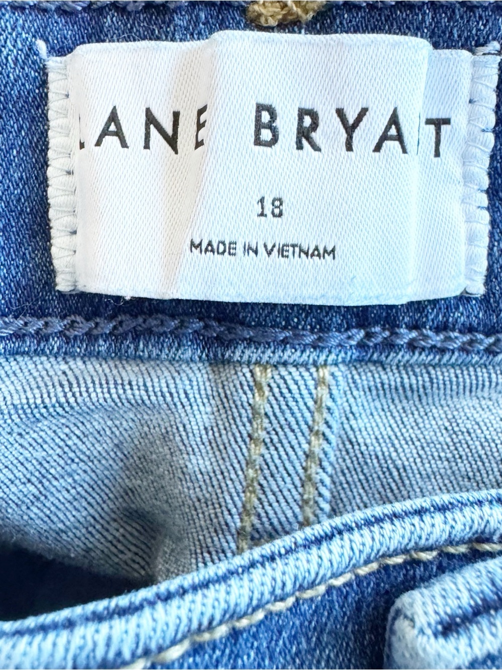Lane Bryant Medium Blue Straight-Leg Jeans - Picture 7 of 10